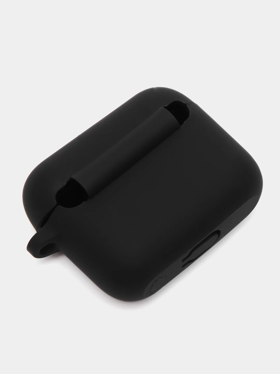 Черный чехол для беспроводных наушников Honor Choice Earbuds X силиконовый КАРТОФАН матовый