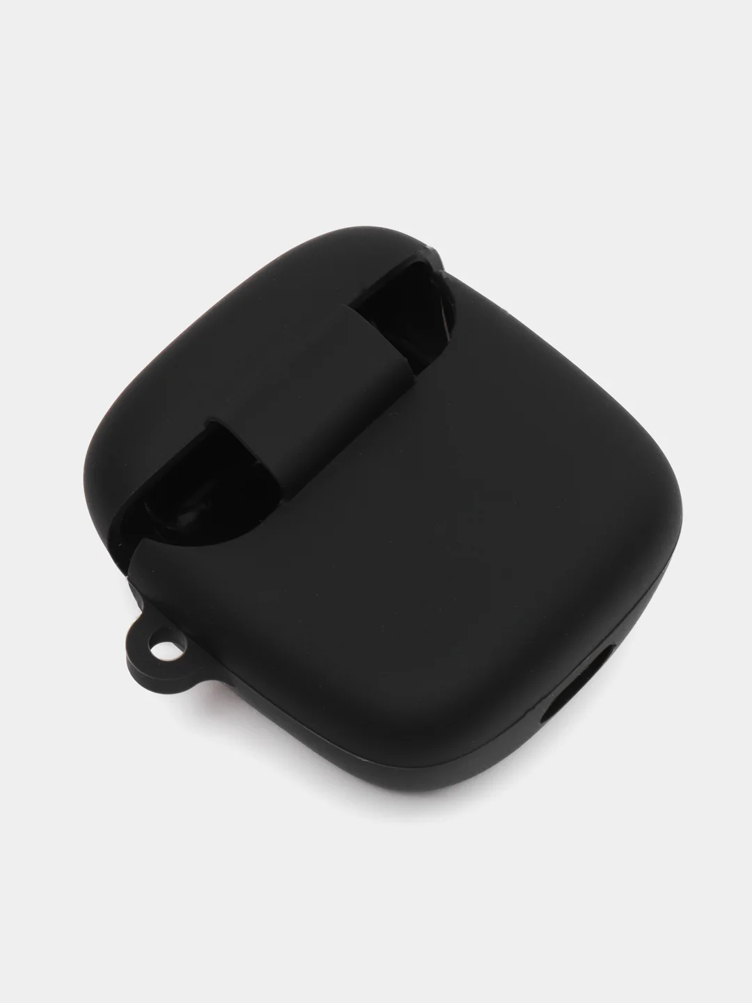 Черный чехол на JBL Tune 220 TWS/225 TWS для беспроводных наушников КАРТОФАН, силиконовый матовый