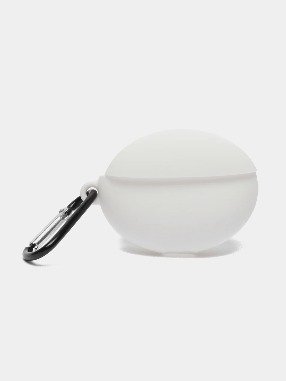 Белый чехол на Huawei FreeBuds 5i для беспроводных наушников КАРТОФАН силиконовый, матовый, тонкий