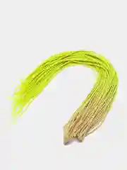 Салатовый сенегальские косы, афрокосы, канекалон, дреды