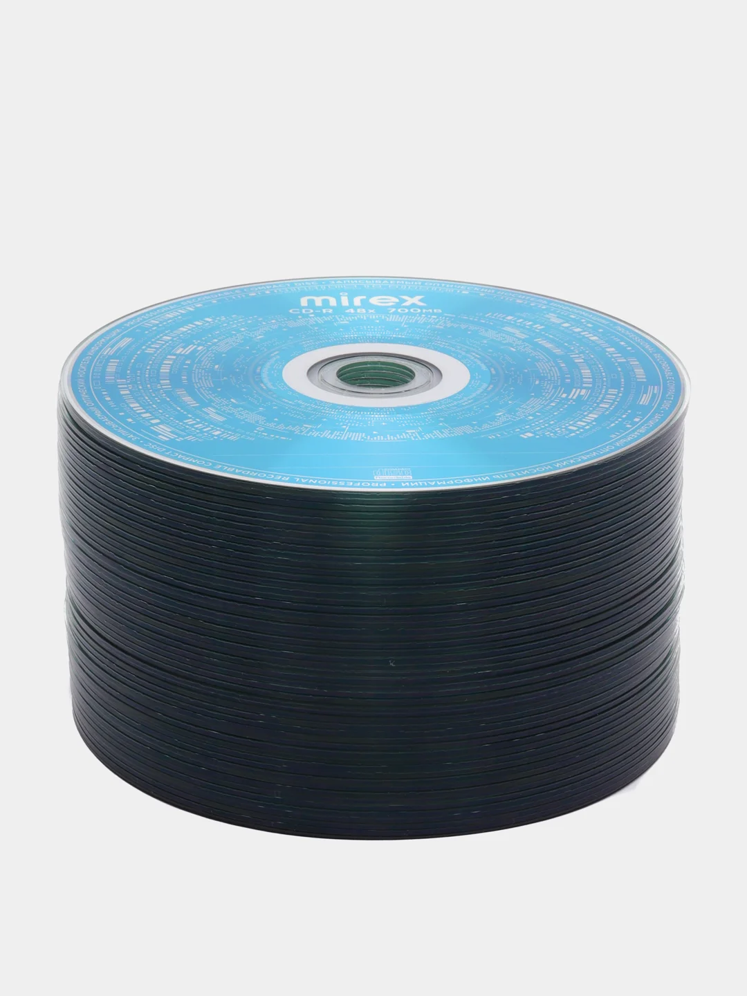 Диск CD-R Mirex, 700Mb, Standart 48x UL120051A8T, 50 штук