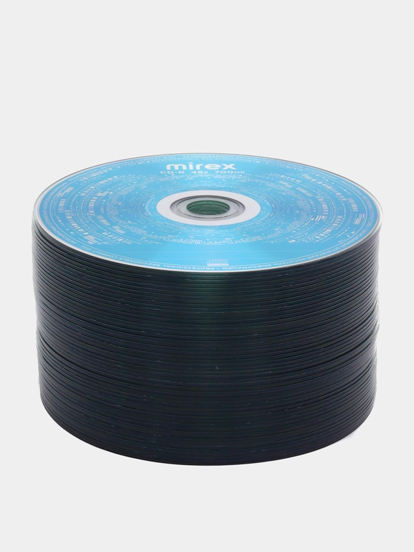 Диск CD-R Mirex, 700Mb, Standart 48x UL120051A8T, 50 штук