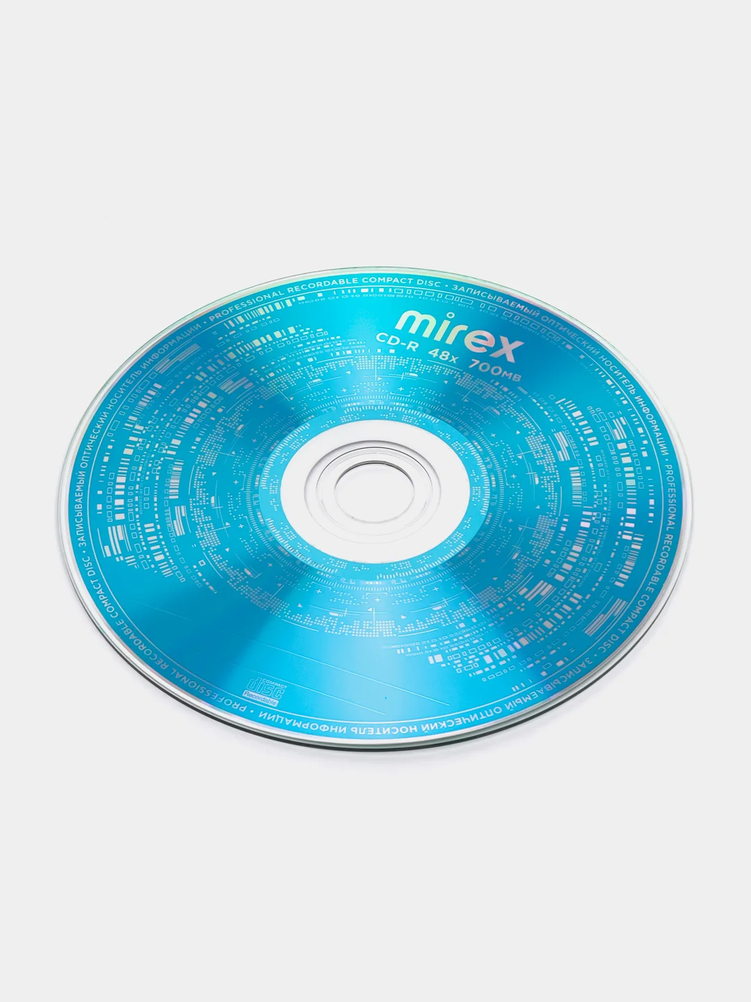 Диск CD-R Mirex, 700Mb, Standart 48x UL120051A8T, 50 штук