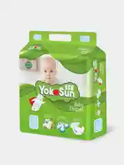 Детские подгузники YokoSun Eco размер S (3- 6 кг), 70 шт.