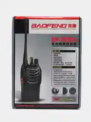 Комплект раций Baofeng BF- 888S, 2 штуки, цвет черный