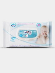 Детские влажные салфетки YokoSun, 120 штук