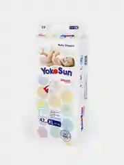 Подгузники YokoSun на липучках, размер XL, 13+ кг, 42 штуки