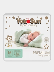 Подгузники-Трусики YokoSun Premium M, 6-10 кг, 56 штук