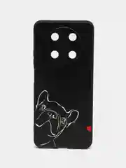 Песочный хаки силиконовый чехол для Huawei nova Y90, с принтом, с рисунком (Хуавей Нова У90 )