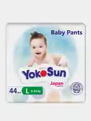 Подгузники-трусики YokoSun, размер L, 9-14 кг, 44 штуки