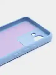 Лавандовый силиконовый чехол для Realme C30, C30S, 50i PRIME (Реалми С30 С30С 50 ай Прайм) прозрачный