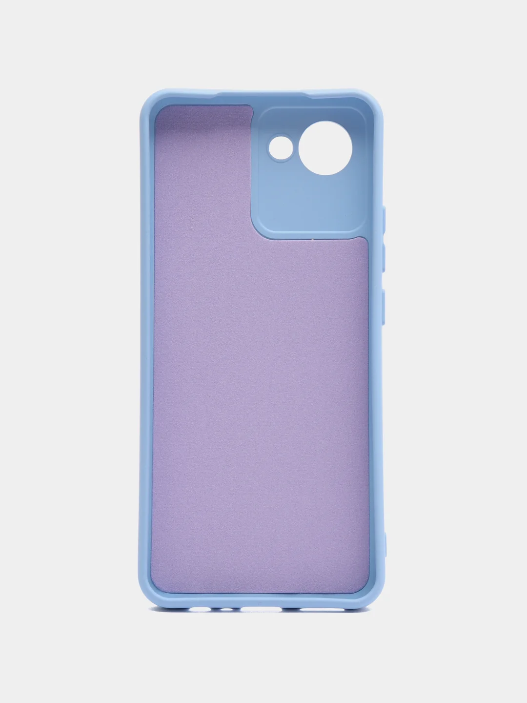 Лавандовый силиконовый чехол для Realme C30, C30S, 50i PRIME (Реалми С30 С30С 50 ай Прайм) прозрачный