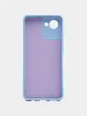 Лавандовый силиконовый чехол для Realme C30, C30S, 50i PRIME (Реалми С30 С30С 50 ай Прайм) прозрачный
