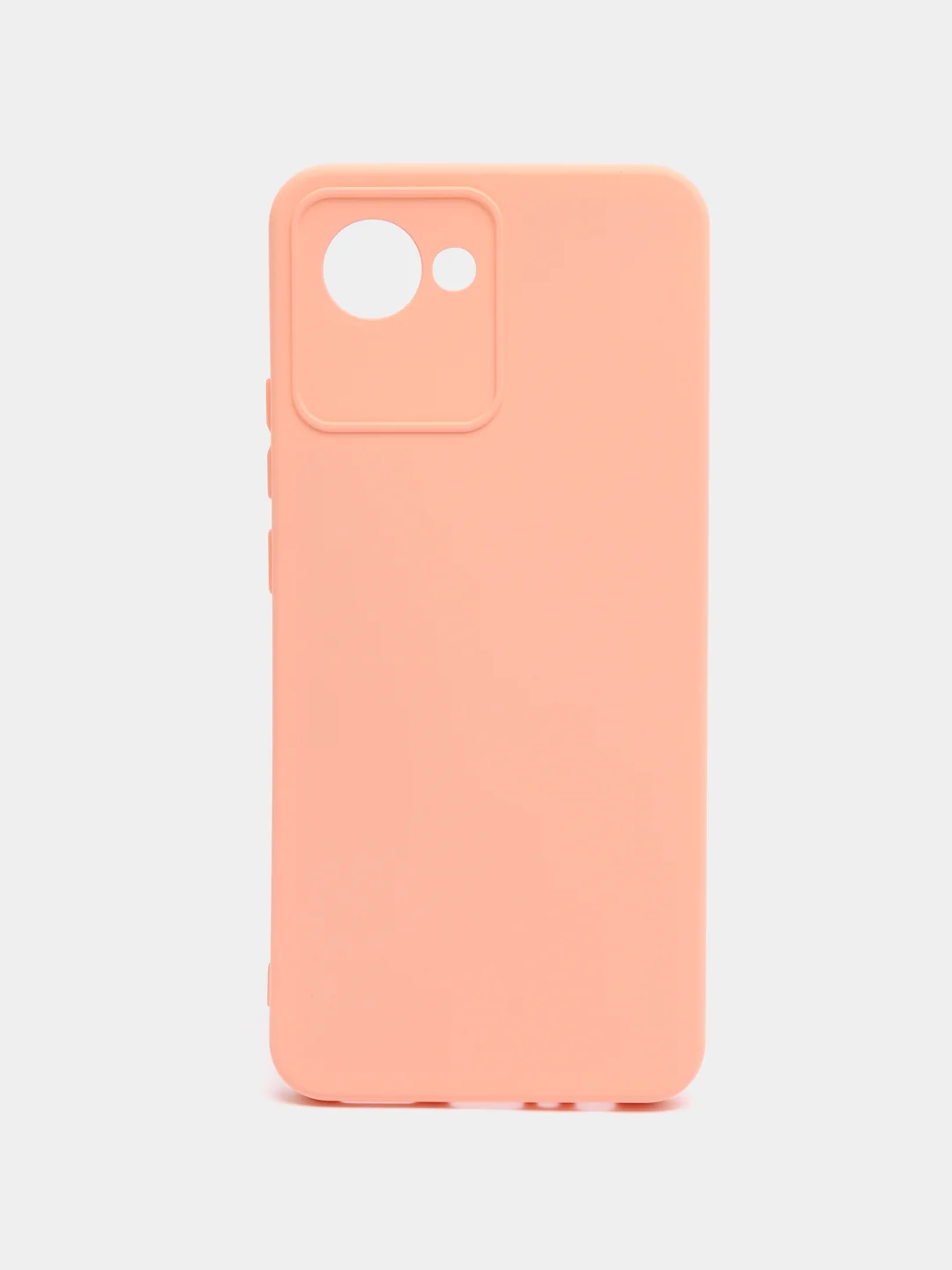 Пудровый силиконовый чехол для Realme C30, C30S, 50i PRIME (Реалми С30 С30С 50 ай Прайм) прозрачный