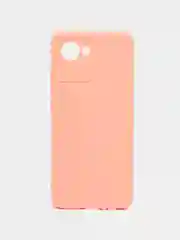 Пудровый силиконовый чехол для Realme C30, C30S, 50i PRIME (Реалми С30 С30С 50 ай Прайм) прозрачный
