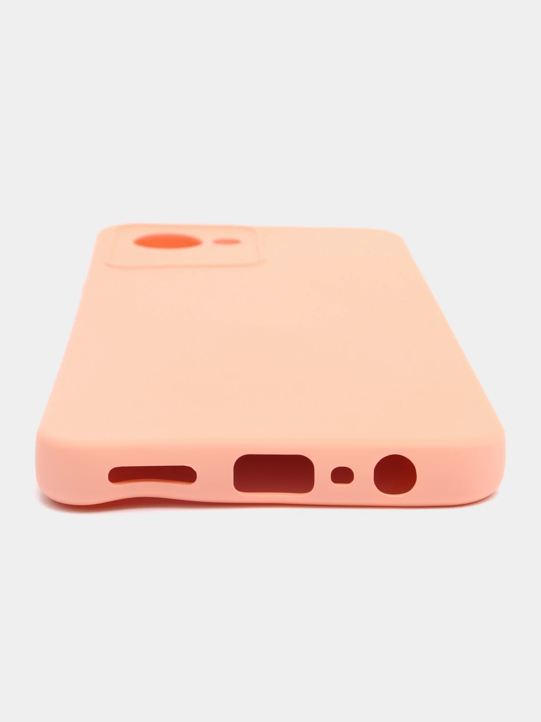 Пудровый силиконовый чехол для Realme C30, C30S, 50i PRIME (Реалми С30 С30С 50 ай Прайм) прозрачный