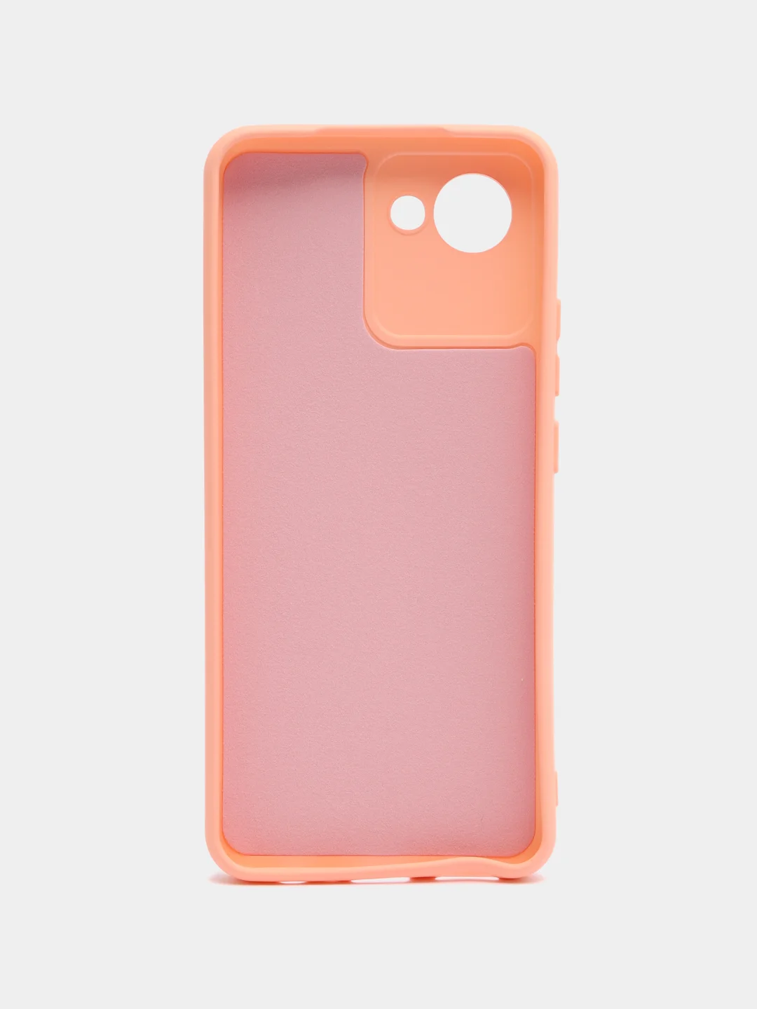 Пудровый силиконовый чехол для Realme C30, C30S, 50i PRIME (Реалми С30 С30С 50 ай Прайм) прозрачный