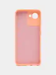 Пудровый силиконовый чехол для Realme C30, C30S, 50i PRIME (Реалми С30 С30С 50 ай Прайм) прозрачный