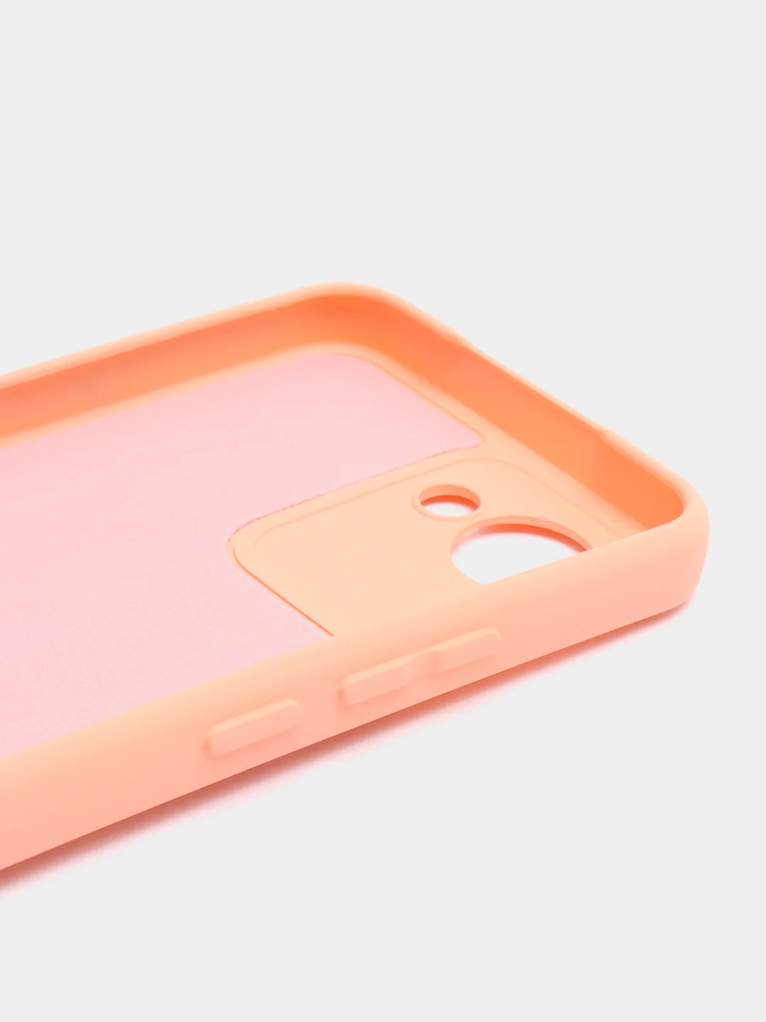 Пудровый силиконовый чехол для Realme C30, C30S, 50i PRIME (Реалми С30 С30С 50 ай Прайм) прозрачный