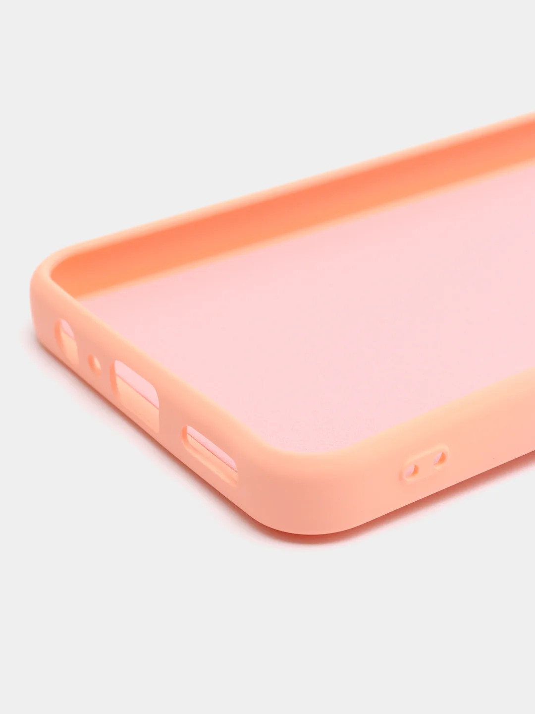 Пудровый силиконовый чехол для Realme C30, C30S, 50i PRIME (Реалми С30 С30С 50 ай Прайм) прозрачный