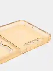 Золотой силиконовый чехол для Samsung Galaxy A50, A30S, A50S, прозрачный, с карманом для карт