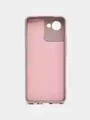 Сиреневый силиконовый чехол для Realme C30, C30S, 50i PRIME (Реалми С30 С30С 50 ай Прайм) прозрачный