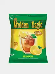 Чайный напиток Golden Eagle, растворимый, со вкусом лимона, 20 штук по 20 г