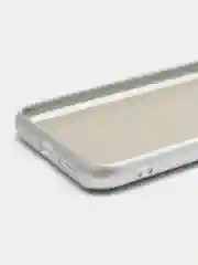 Серебряный силиконовый чехол на Xiaomi Poco C40 ( Сяоми Поко С40 ) прозрачный , защита камеры