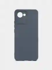 Темно-синий силиконовый чехол для Realme C30, C30S, 50i PRIME (Реалми С30 С30С 50 ай Прайм) прозрачный