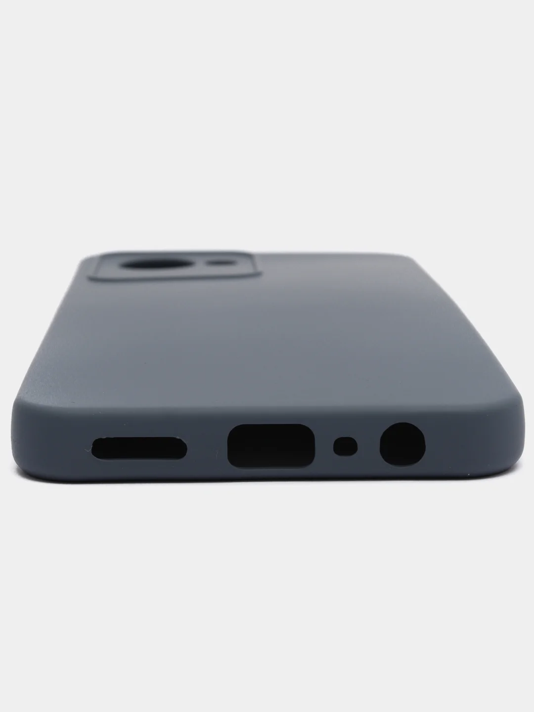 Темно-синий силиконовый чехол для Realme C30, C30S, 50i PRIME (Реалми С30 С30С 50 ай Прайм) прозрачный