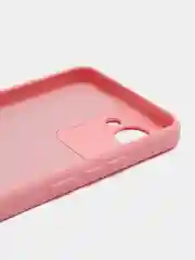 Розовый силиконовый чехол для Realme C30, C30S, 50i PRIME (Реалми С30 С30С 50 ай Прайм) прозрачный