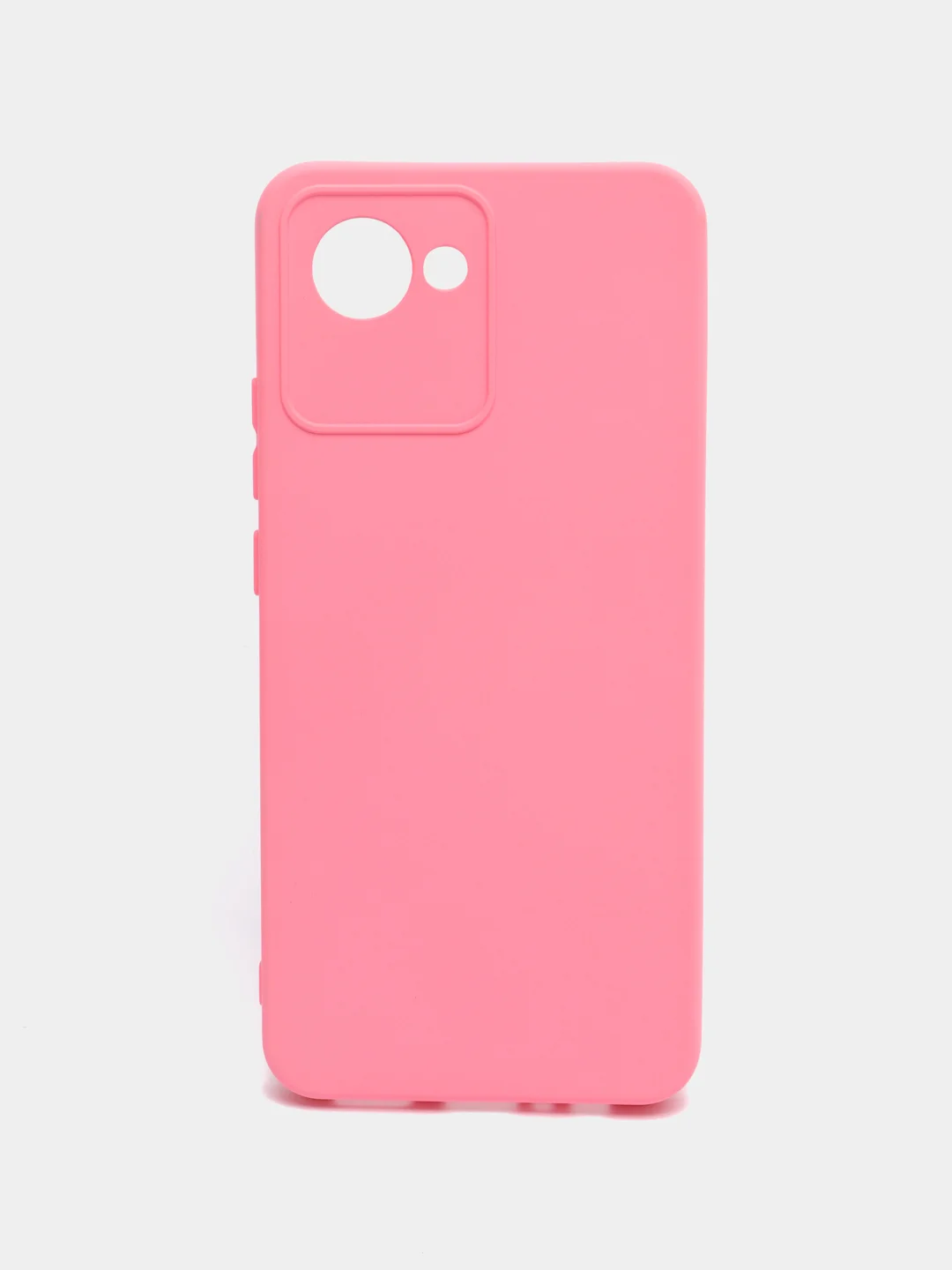 Коралловый силиконовый чехол для Realme C30, C30S, 50i PRIME (Реалми С30 С30С 50 ай Прайм) прозрачный