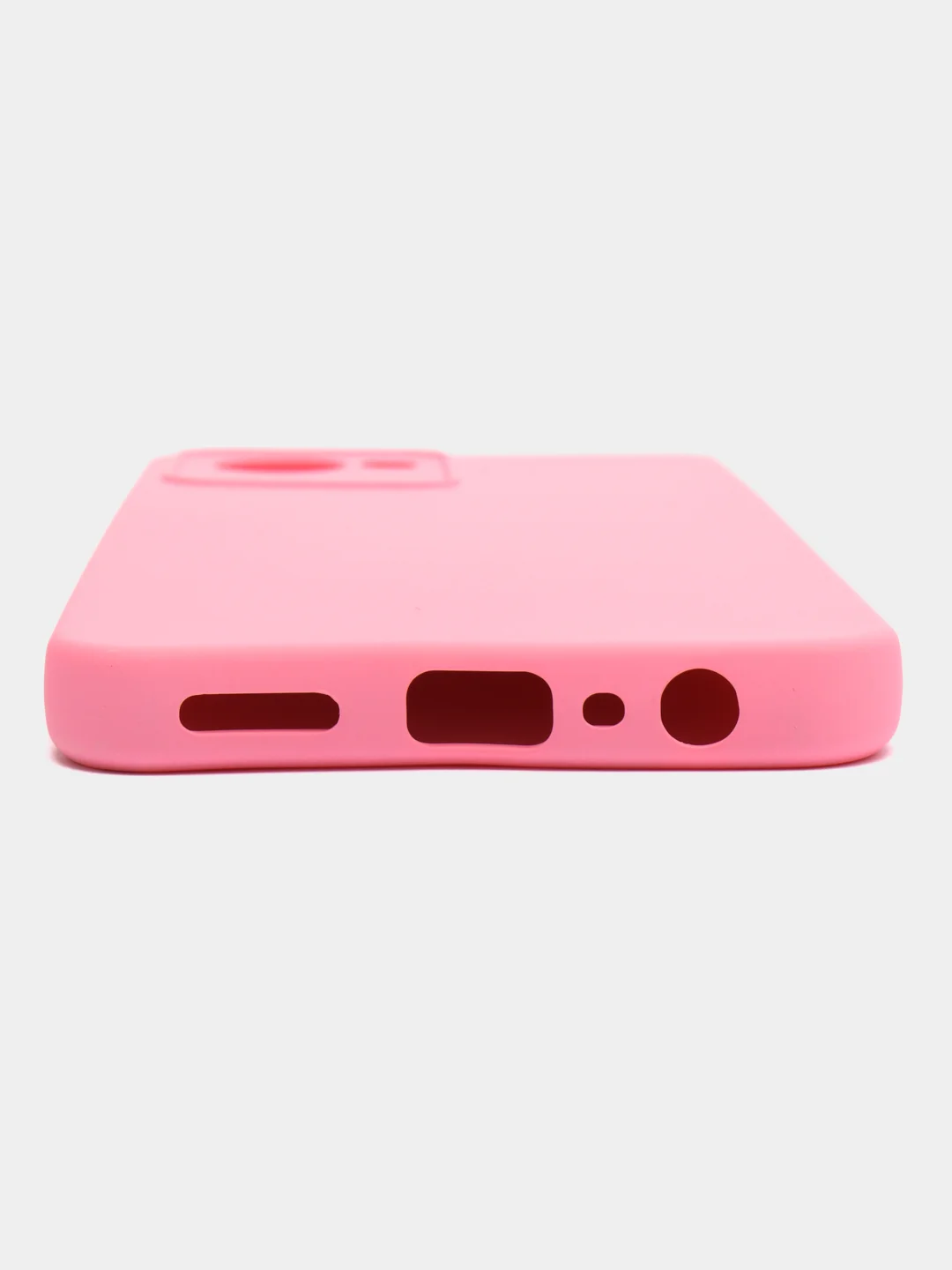 Коралловый силиконовый чехол для Realme C30, C30S, 50i PRIME (Реалми С30 С30С 50 ай Прайм) прозрачный