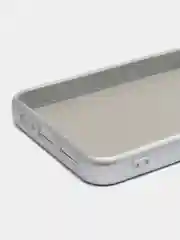 Серебряный силиконовый чехол для Realme C30, C30S, 50i PRIME (Реалми С30 С30С 50 ай Прайм) прозрачный