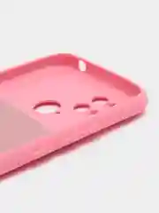 Коралловый силиконовый чехол на Xiaomi Poco C40 ( Сяоми Поко С40 ) прозрачный , защита камеры