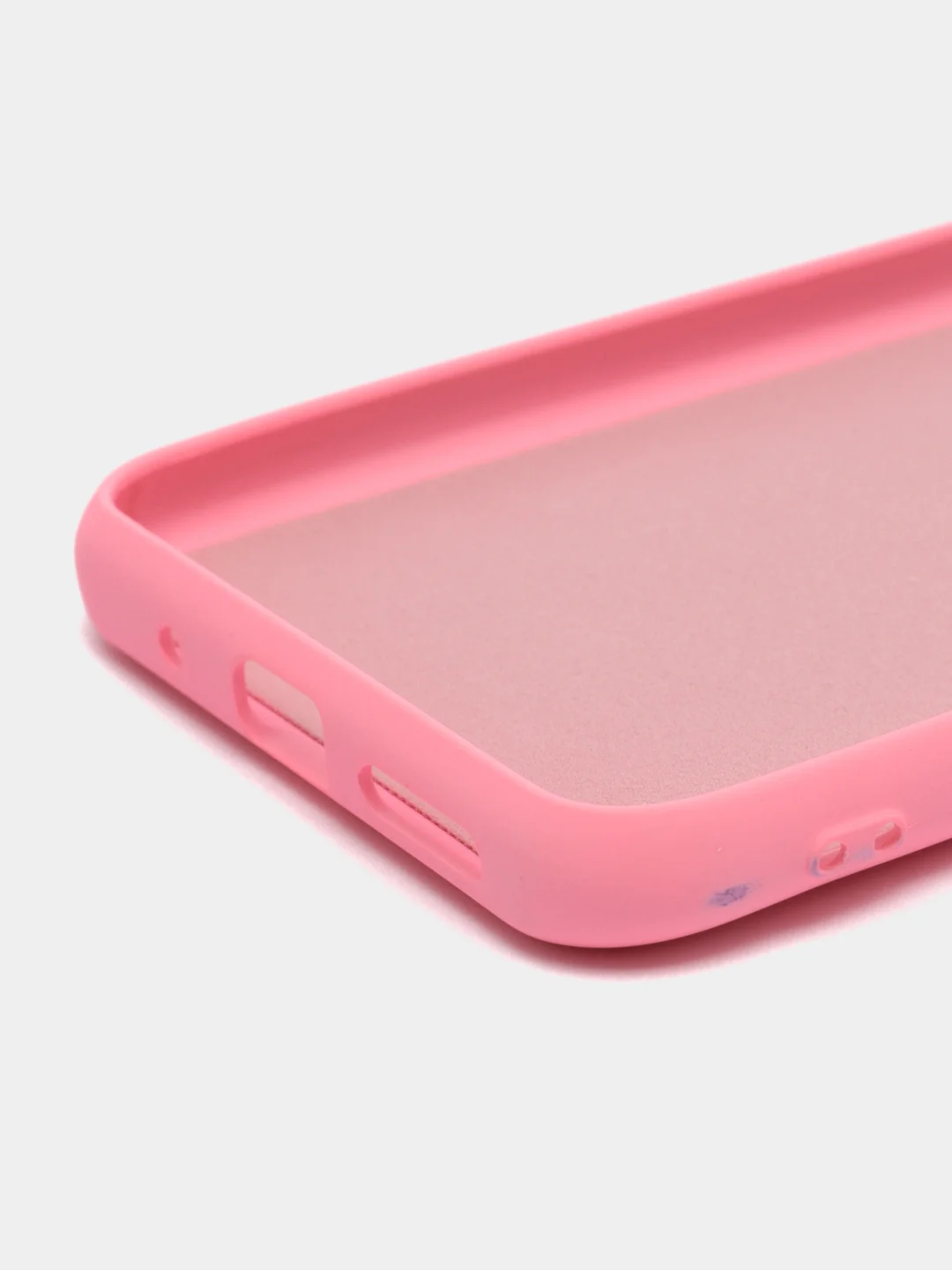 Коралловый силиконовый чехол на Xiaomi Poco C40 ( Сяоми Поко С40 ) прозрачный , защита камеры