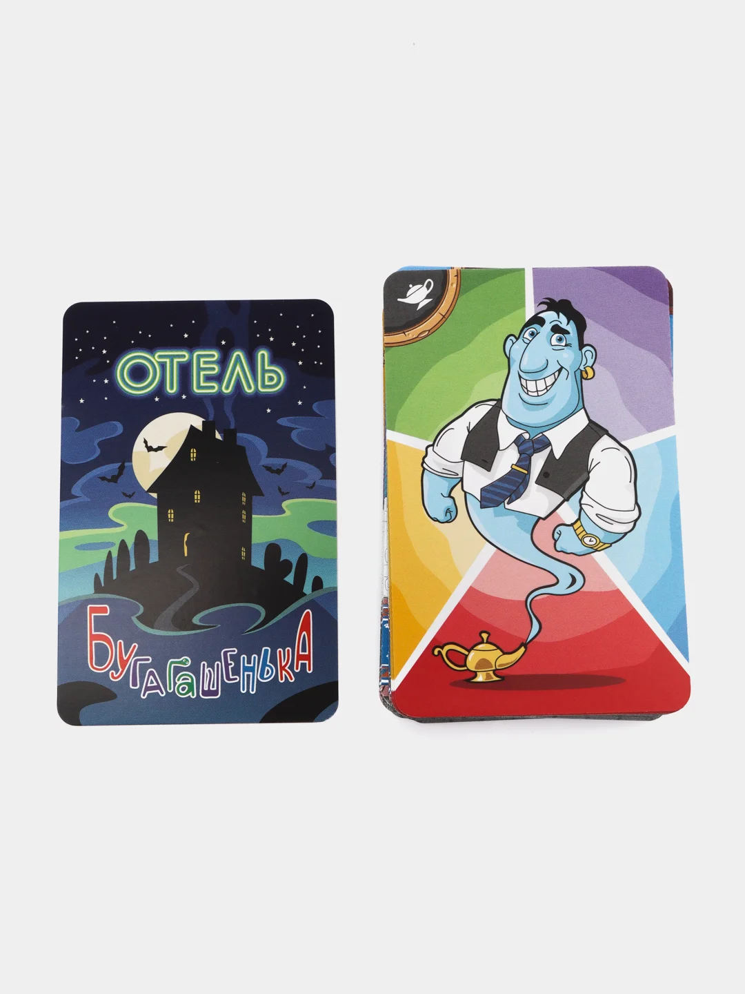 Настольная игра "Отель "Бугагашенька" для детей и всей семьи. Карточная игра для компании