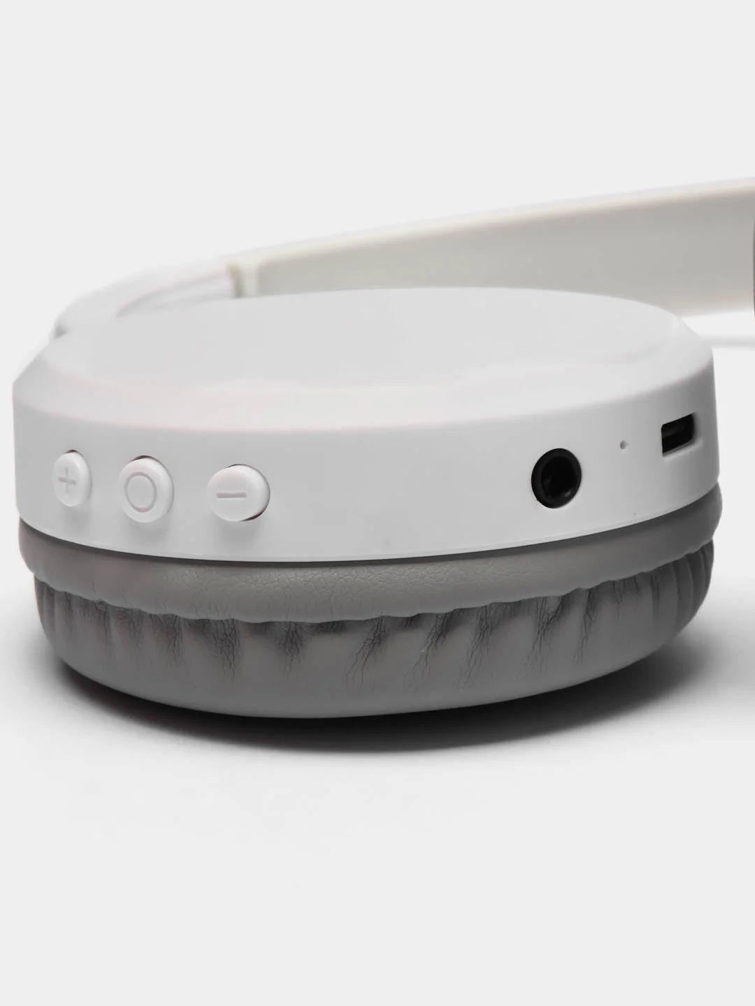 Белый наушники беспроводные Yison B5, Bluetooth, накладные, микрофон, разъем 3,5 мм