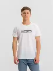 Кремовый футболка мужская