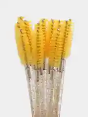 Золотой щеточки для ресниц и бровей: 1, 3, 5, 10 шт 1, 2, 3, 5, 10 пачек