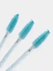 Голубой щеточки для ресниц и бровей: 1, 3, 5, 10 шт 1, 2, 3, 5, 10 пачек