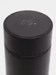 Черный умный термос с LCD дисплеем