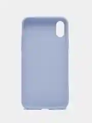 Голубой чехол на iPhone X, XS. Защитный, противоударный бампер на айфон X, XS