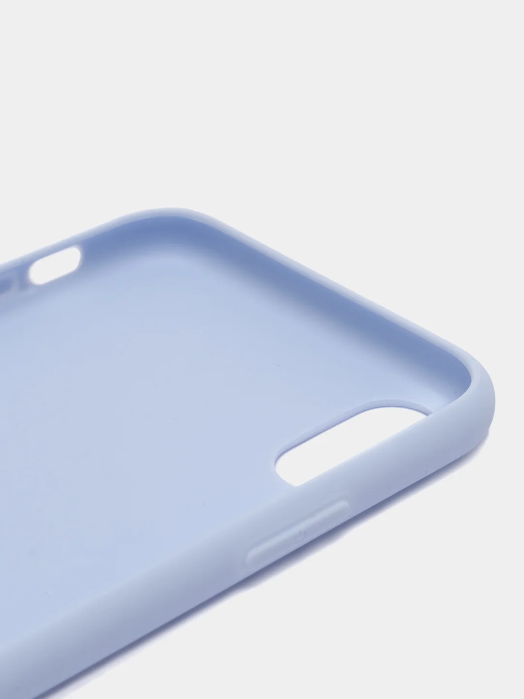 Голубой чехол на iPhone X, XS. Защитный, противоударный бампер на айфон X, XS