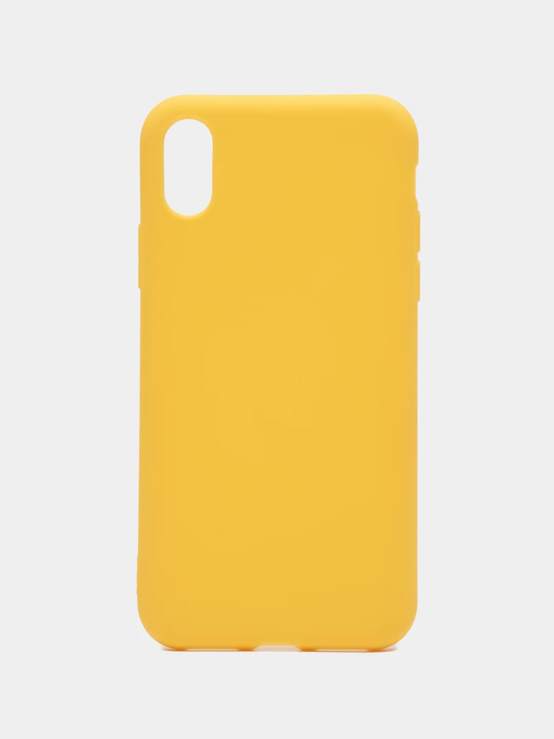 Желтый чехол на iPhone X, XS. Защитный, противоударный бампер на айфон X, XS