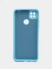 Голубой чехол Xiaomi Redmi 9C, Redmi 9C NFC, Redmi 10A (Редми 9С 9С НФС 10А)прозрачный силиконовый