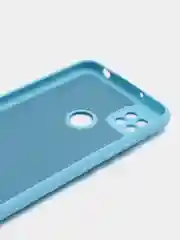 Голубой чехол Xiaomi Redmi 9C, Redmi 9C NFC, Redmi 10A (Редми 9С 9С НФС 10А)прозрачный силиконовый