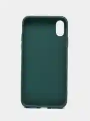Зеленый чехол на iPhone X, XS. Защитный, противоударный бампер на айфон X, XS