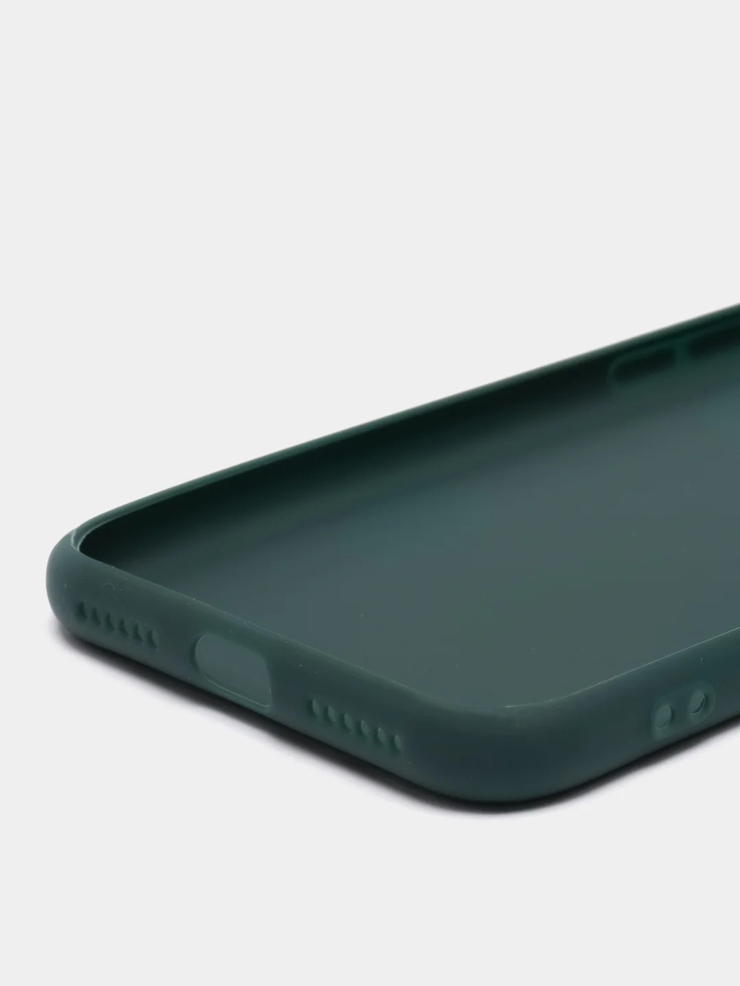 Зеленый чехол на iPhone X, XS. Защитный, противоударный бампер на айфон X, XS