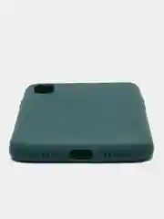 Зеленый чехол на iPhone X, XS. Защитный, противоударный бампер на айфон X, XS